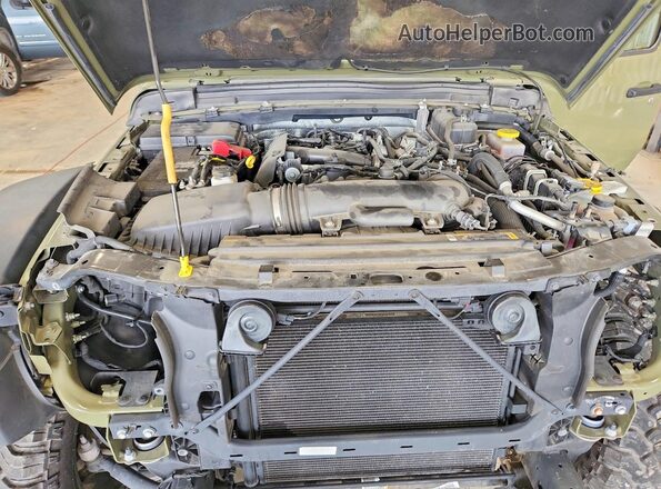 1C4PJXDN1SW507323 2025 JEEP WRANGLER Коричневый Вид подкапотного пространства