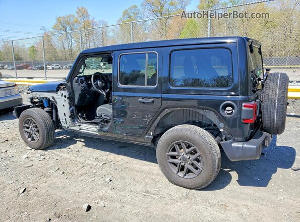 1C4PJXDN3RW105653 2024 JEEP WRANGLER Черный Задняя левая четверть