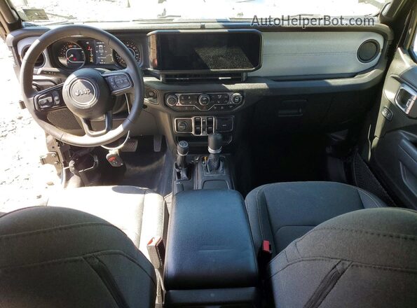 1C4PJXDN3RW105653 2024 JEEP WRANGLER Черный Вид панели приборов