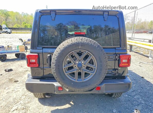 1C4PJXDN3RW105653 2024 JEEP WRANGLER Черный Вид сзади