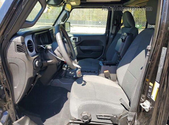 1C4PJXDN3RW105653 2024 JEEP WRANGLER Черный Вид салона спереди
