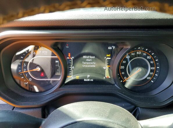 1C4PJXDN3RW105653 2024 JEEP WRANGLER Черный Вид щитка приборов