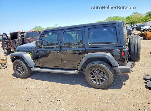 1C4PJXDN3RW109105 2024 JEEP WRANGLER Черный Задняя левая четверть