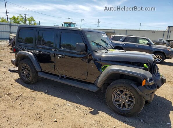 1C4PJXDN3RW109105 2024 JEEP WRANGLER Черный Передняя правая четверть