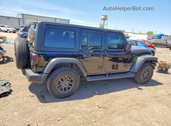 1C4PJXDN3RW109105 2024 JEEP WRANGLER Черный Задняя правая четверть
