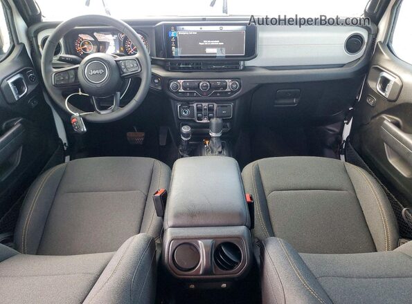 1C4PJXDN4RW363888 2024 JEEP WRANGLER White Dashboard view