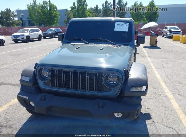 1C4PJXDN4TW234301 2026 JEEP WRANGLER Blue Instrument cluster view