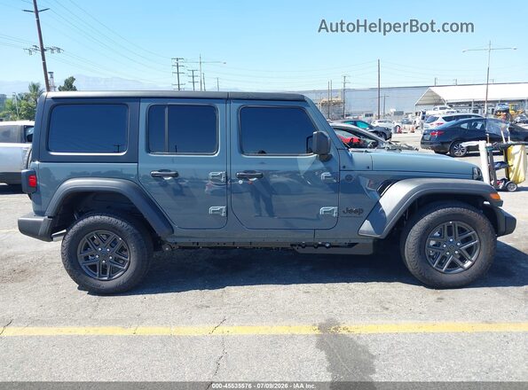 1C4PJXDN4TW234301 2026 JEEP WRANGLER Blue Rear interior view