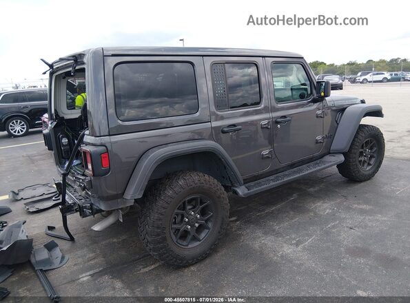 1C4PJXDN5SW552832 2025 JEEP WRANGLER Gray Rear right