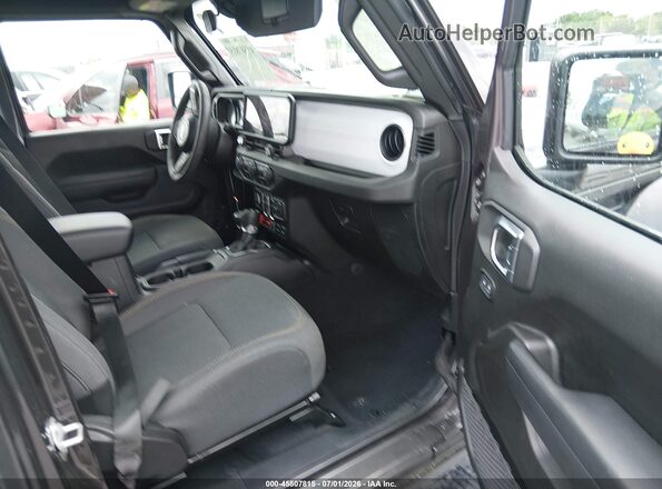 1C4PJXDN5SW552832 2025 JEEP WRANGLER Gray Front interior view