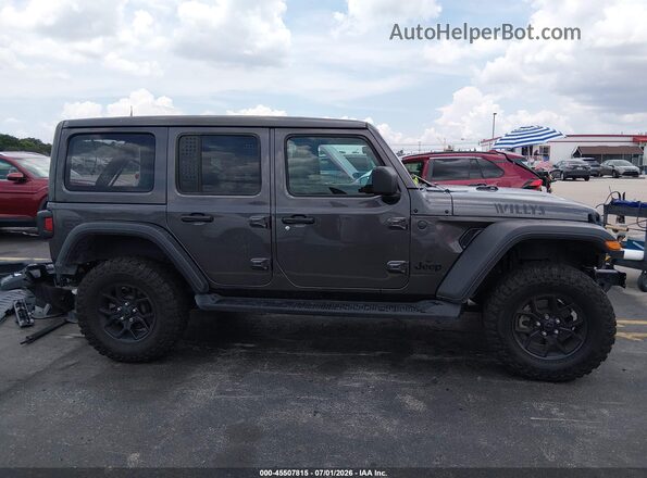 1C4PJXDN5SW552832 2025 JEEP WRANGLER Gray 360 interior view