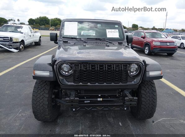 1C4PJXDN5SW552832 2025 JEEP WRANGLER Gray Rear interior view