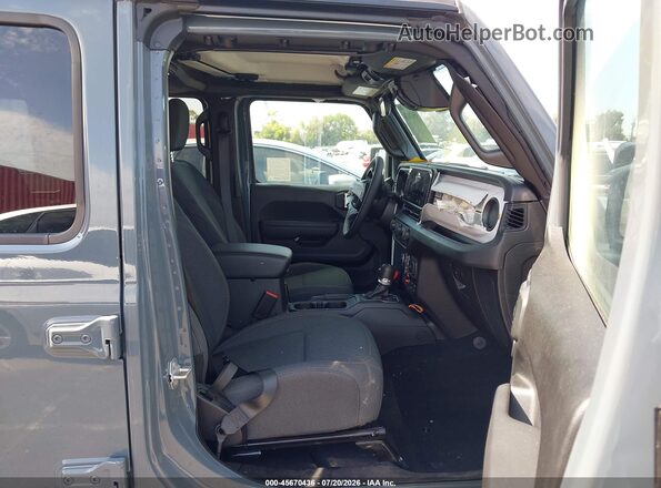 1C4PJXDN5TW166722 2026 JEEP WRANGLER Gray Front interior view