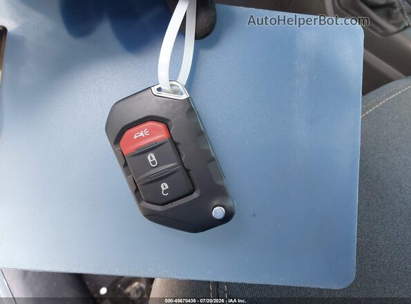 1C4PJXDN5TW166722 2026 JEEP WRANGLER Gray Dashboard view