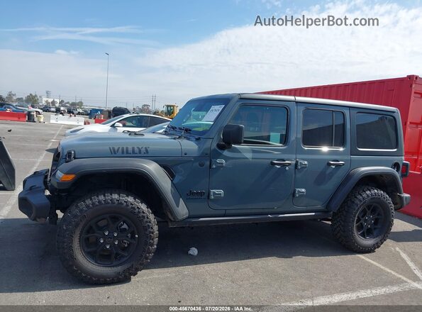 1C4PJXDN5TW166722 2026 JEEP WRANGLER Gray 360 interior view