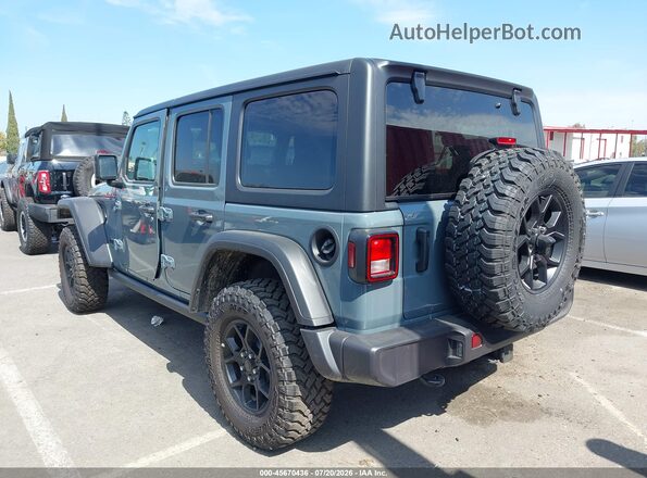 1C4PJXDN5TW166722 2026 JEEP WRANGLER Gray Rear left