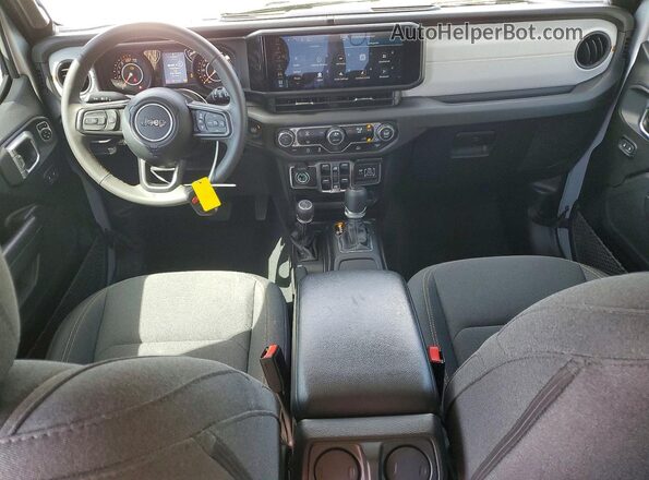 1C4PJXDN7RW108314 2024 JEEP WRANGLER Серебряный Вид панели приборов