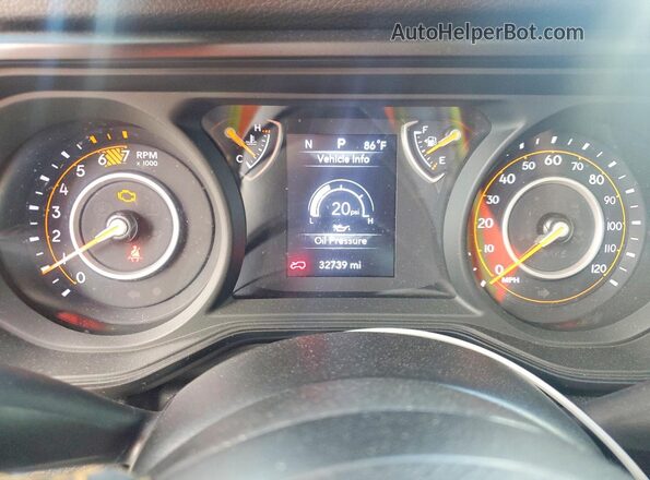 1C4PJXDN7RW108314 2024 JEEP WRANGLER Серебряный Вид щитка приборов