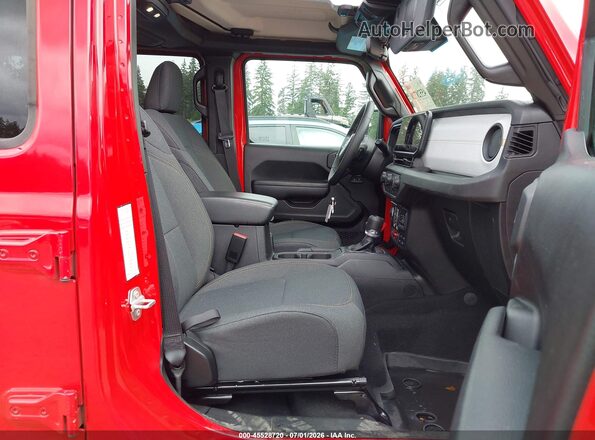1C4PJXDN7SW555621 2025 JEEP WRANGLER Red Вид салону спереду