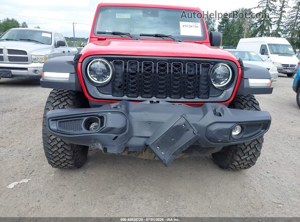 1C4PJXDN7SW555621 2025 JEEP WRANGLER Red Вид спереду