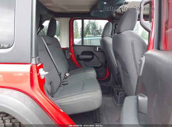 1C4PJXDN7SW555621 2025 JEEP WRANGLER Red Вид наклейки з VIN-кодом