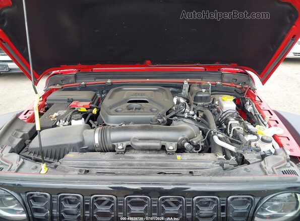 1C4PJXDN7SW555621 2025 JEEP WRANGLER Red Вид ззаду