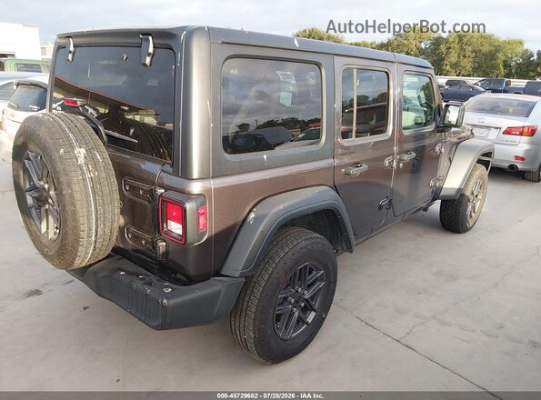 1C4PJXDN9SW524032 2025 JEEP WRANGLER Gray Rear right