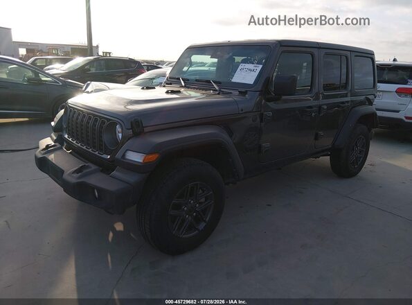 1C4PJXDN9SW524032 2025 JEEP WRANGLER Gray Front left