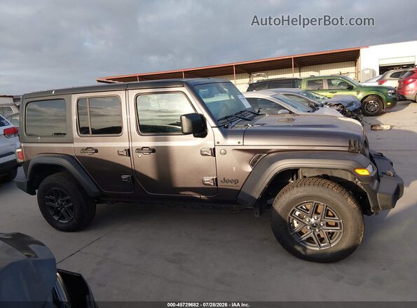 1C4PJXDN9SW524032 2025 JEEP WRANGLER Gray Rear interior view