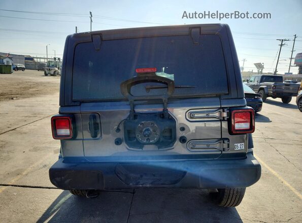 1C4PJXDN9SW538593 2025 JEEP WRANGLER Gray Հետևի տեսք
