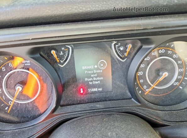 1C4PJXDN9SW538593 2025 JEEP WRANGLER Gray Սարքավորումների վահանակի տեսք