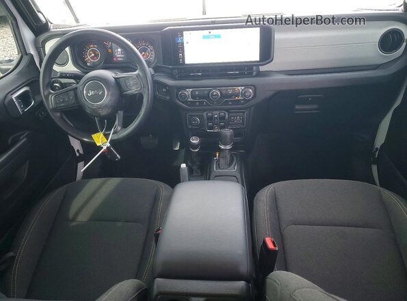 1C4PJXDNXSW509183 2025 JEEP WRANGLER White Widok deski rozdzielczej
