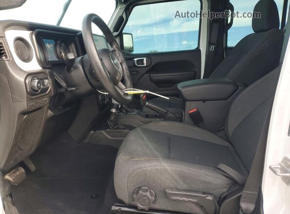 1C4PJXDNXSW509183 2025 JEEP WRANGLER White Widok wnętrza z przodu
