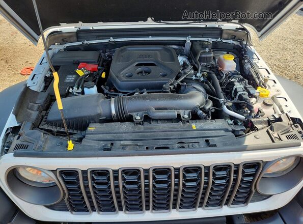 1C4PJXDNXSW622471 2025 JEEP WRANGLER White Widok wnętrza z tyłu