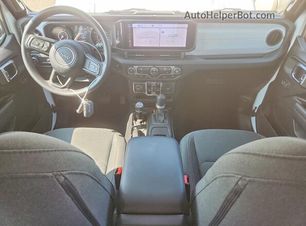 1C4PJXDNXSW622471 2025 JEEP WRANGLER White Widok deski rozdzielczej