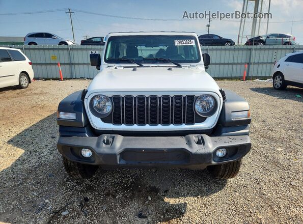 1C4PJXDNXSW622471 2025 JEEP WRANGLER White Widok z przodu