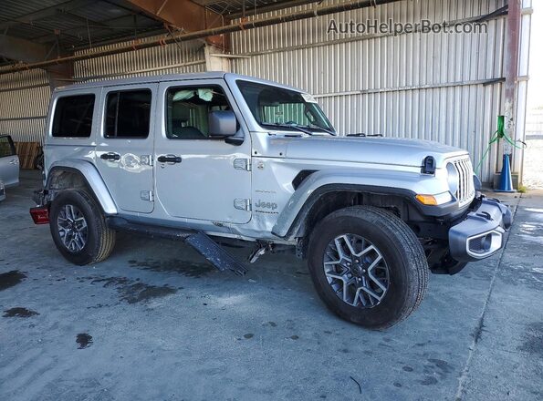 1C4PJXEG1RW287577 2024 JEEP WRANGLER Серебряный Передняя правая четверть