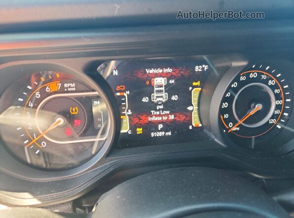 1C4PJXEG3RW245637 2024 JEEP WRANGLER Черный Вид щитка приборов