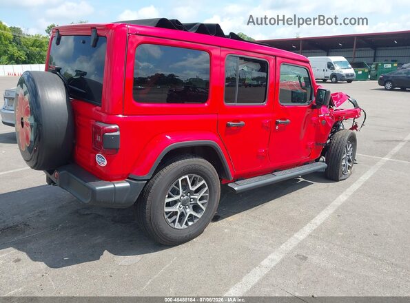 1C4PJXEG4SW563479 2025 JEEP WRANGLER Red უკანა მარჯვენა