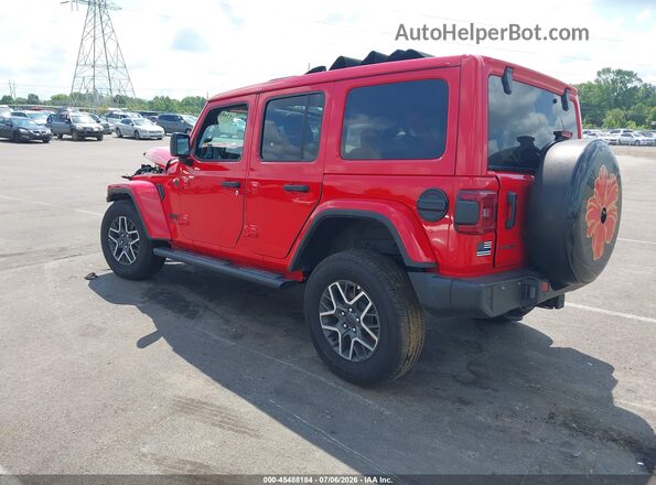 1C4PJXEG4SW563479 2025 JEEP WRANGLER Red უკანა მარცხენა