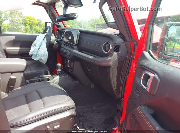 1C4PJXEG4SW563479 2025 JEEP WRANGLER Red წინა სალონის ხედი