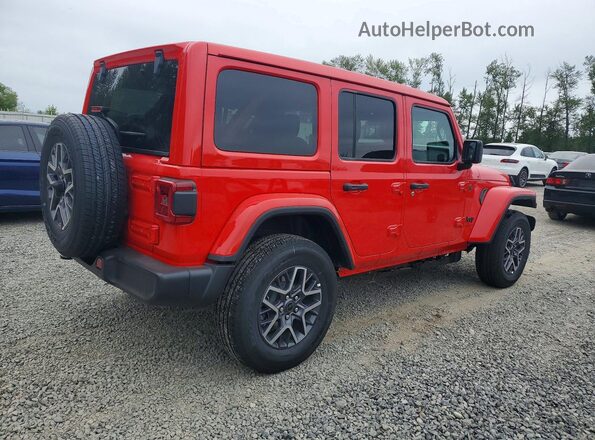 1C4PJXEG4TW288021 2026 JEEP WRANGLER Red უკანა მარჯვენა