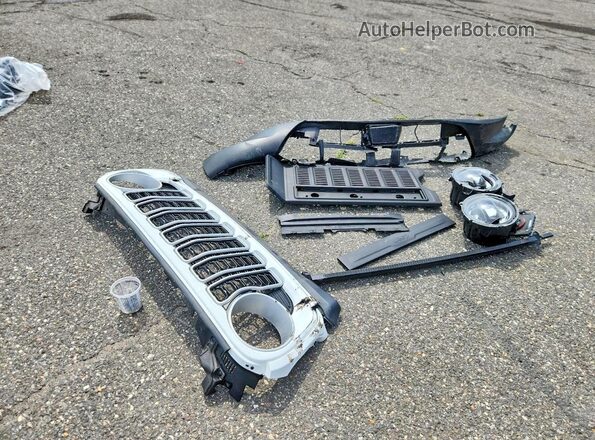 1C4PJXEG6TW254288 2026 JEEP WRANGLER White Widok naklejki z numerem VIN