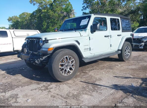 1C4PJXEG7RW287972 2024 JEEP WRANGLER Light Blue Vista tres cuartos delantera izquierda