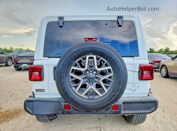 1C4PJXEG8RW267438 2024 JEEP WRANGLER White Rear view
