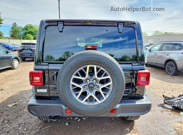 1C4PJXEG9SW612546 2025 JEEP WRANGLER Black Rear view