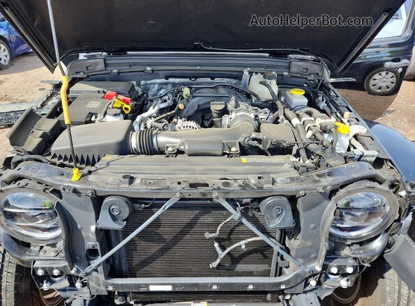 1C4PJXEG9SW612546 2025 JEEP WRANGLER Black Engine compartment view