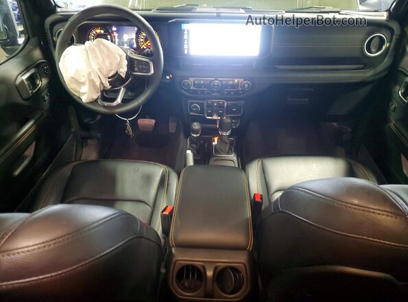 1C4PJXEGXRW279154 2024 JEEP WRANGLER Green Вид панелі приладів