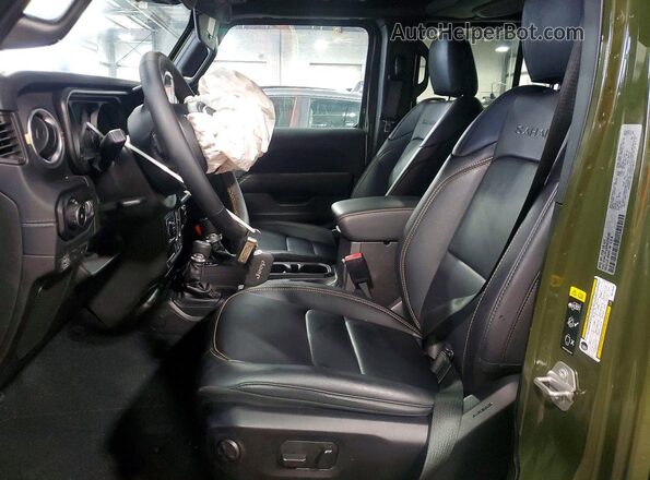 1C4PJXEGXRW279154 2024 JEEP WRANGLER Green Вид салону спереду