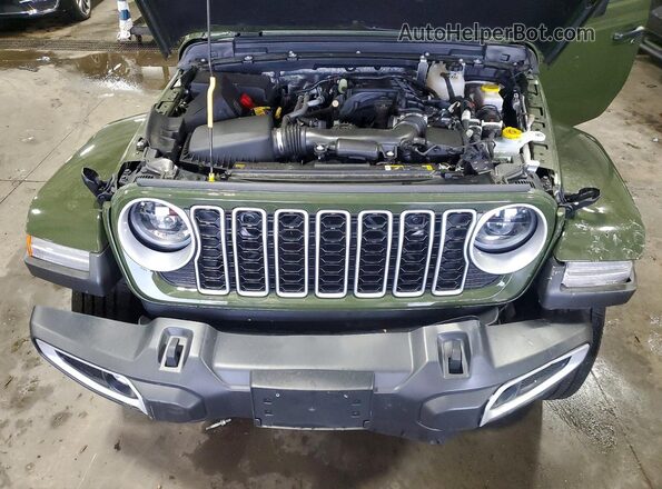 1C4PJXEGXRW279154 2024 JEEP WRANGLER Green Вид підкапотного простору